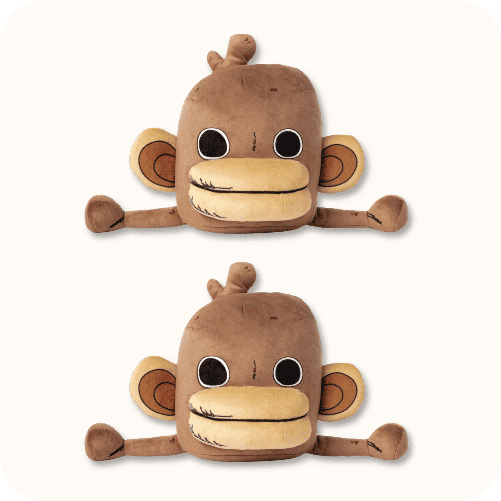 Onkey Plush 2PCS Onkey Plush 2PCS