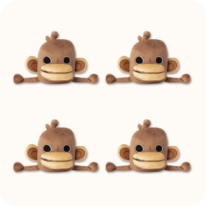 Onkey Plush 4PCS
